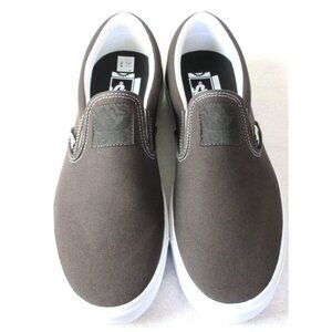 Vans Men's BMX Slip-On Dakota Roche Brown White Canvas Shoes Sizes NIB